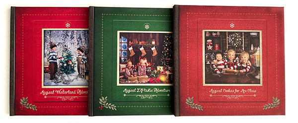Christmas Magic Storybooks by Studio James Photography in Calgary